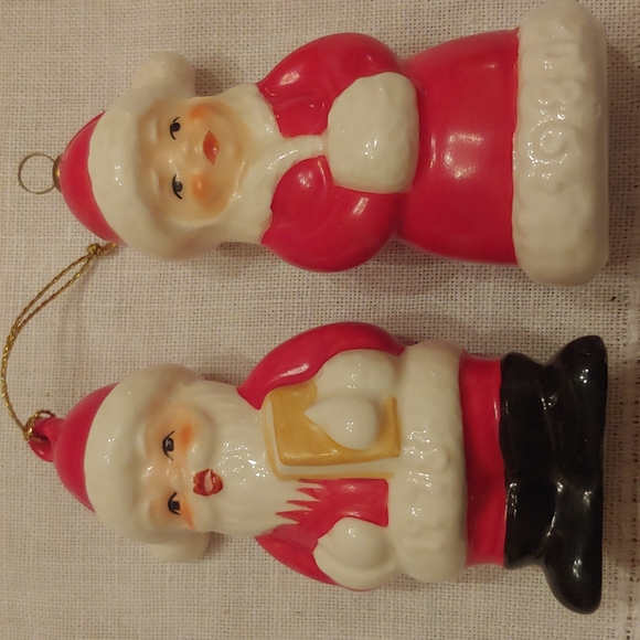 Santa and Mrs. Claus Goebel Ornament Pair - Picture 12 of 15
